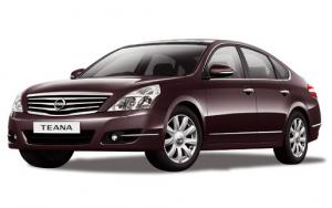 Коврики в салон Nissan Teana (2003-2008) бежевый с бортиком