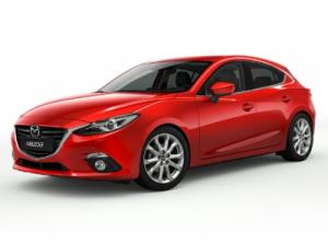 Коврики 3D LUX в салон Mazda 3 (Мазда 3) (2013-2020) с бортиком