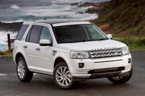 Коврики 3D LUX в салон Land Rover Freelander 2 (Ленд Ровер Фрилендер 2) (2006-2014) с бортиком