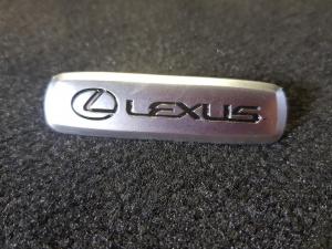 Лейбл металлический Lexus (Лексус) цветной