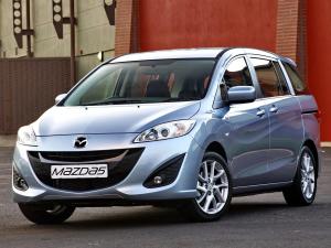 Резиновые коврики в салон Mazda 5 (2004-2010)