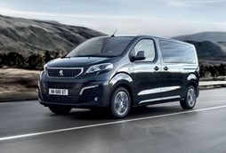 Коврики в салон Peugeot Traveller (Пежо Травеллер) (1+2+3 ряд) 3D с бортиком