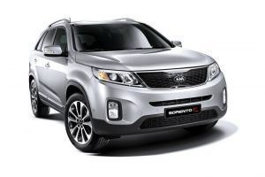 Коврики в салон Kia Sorento 2 (Киа Соренто 2) (2009-2012) с бортиком