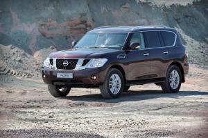 Коврики в салон Nissan Patrol Y62 (2010-н.в.) с подпятником