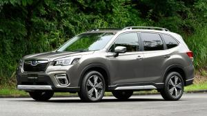 Коврики в салон Subaru Forester (2019-н.в.) с бортом