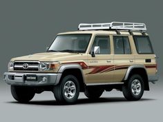 Велюровые коврики в салон Toyota Land Cruiser 70 (Тойота Ленд Крузер 70)