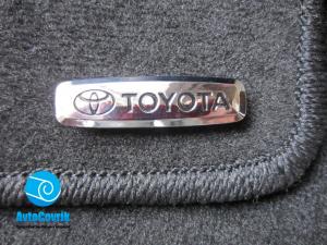 Лейбл металлический Toyota (Тойота) цветной