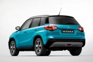 Резиновый коврик в багажник Suzuki Vitara 2 (Сузуки Витара 2) (2013-) с бортиком 