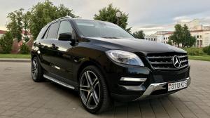 Коврики в салон Mercedes M-class W166 (2012)
