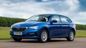 Коврики в салон Skoda Scala (2019-н.в.) 3D с бортиком