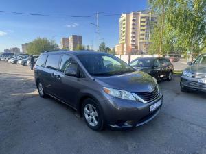 Коврики в салон Toyota Sienna XL30 (2010-2020) 3 ряд