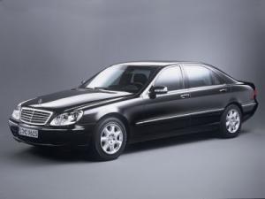 Коврики в салон Mercedes S-klasse W220 Shot (Мерседес S-класс W220 Шот) Ковролин LUX