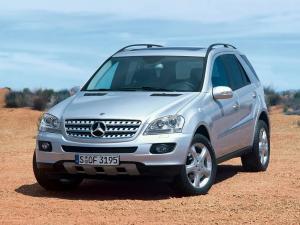 Коврик в багажник Mercedes-Benz M-class W164 (2005-2011)