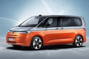Коврики в салон Volkswagen Multivan T7 (2021-н.в.) без рельс (САЛОН+БАГАЖНИК)