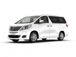 Велюровые коврики в салон и багажник Toyota Alphard 2 (2008-2014) 