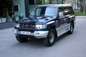 Коврик в багажник в багажник Mitsubishi Pajero 2 (1991-1999) 7 мест с бортиком