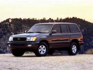 Ворсовой коврик в багажник Toyota Land Cruiser 100