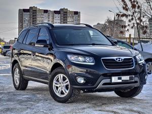 Коврик в багажник Hyundai Santa Fe  (2012-2018) 5 мест с бортиком