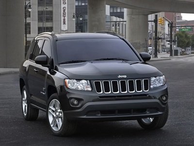 Коврик в багажник в багажник Jeep Compass 1 (Джип Компасс) с бортиком
