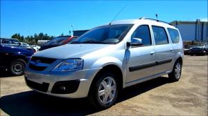 Коврик в багажник Lada Largus (2012-н.в.) с бортиком