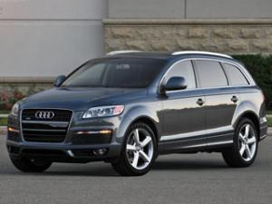 Коврики 3D LUX в салон Audi Q7 l (Ауди Ку 7) (2005-2015) с бортиком