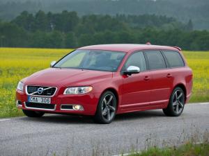 Коврики в салон Volvo V70 (2000-2007) с бортиком