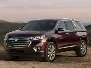Коврики в салон Chevrolet Traverse 2 (2017-н.в.) с бортиком 3 ряд