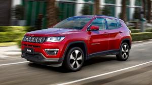Коврики 3D LUX в салон Jeep Compass (2011-2017) с бортиком