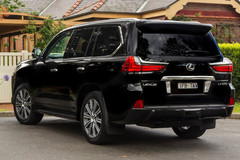 Коврик в багажник Lexus LX 570 (Лексус ЛХ 570) с бортиком