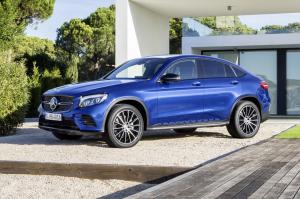 Коврик в багажник Mercedes-Benz GLС Coupe C253 (Мерседес ГЛЦ-купе 253) с бортиком