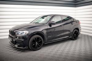 Коврики в салон Bmw X6 F16 (Бмв Х6 Ф16) (2014-2020) 3D с бортиком