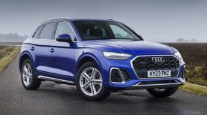 Коврики в салон Audi Q5 (Ауди Ку5) (2017) 3D с бортиком