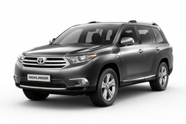 Коврики в салон Toyota Highlander 2 (Тойота Хайлендер 2) с бортиком