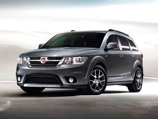 Резиновый коврик в багажник Fiat Freemont (Фиат Фримонт) с бортиком