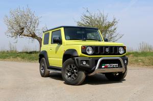 Коврики в салон Suzuki Jimny (1998-2018) с бортиком