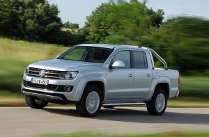 Коврики в салон Volkswagen Amarok (2010-н.в.) с бортиком 