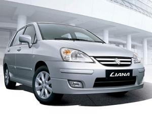 Коврики в салон Suzuki Liana (Сузуки Лиана) 2001г- с бортиком