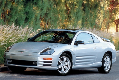 Велюровые коврики в салон Mitsubishi Eclipse 3 (Митсубиси Эклипс 3)