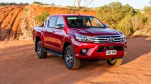 Коврики в салон Toyota Hilux \Тойота Хайлюкс (2015-) 3D с бортиком
