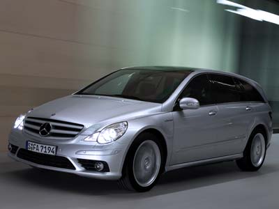 Коврики в салон Mercedes R-klasse W251 (Мерседес Р-Класс W251) на 3 ряда