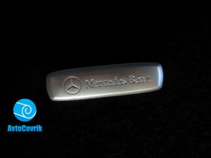 Лейбл металлический Mercedes-Benz (Мерседес-Бенц)