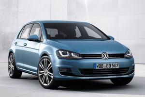 Коврики 3D LUX в салон Volkswagen Golf 7 с бортиком