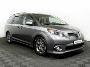 Велюровые коврики в салон Toyota Sienna 3 (2011-н.в) 3 ряда 