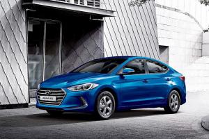 Коврик в багажник Hyundai Elantra Vl (Хендай Элантра 6) (2016-2020) с бортиком