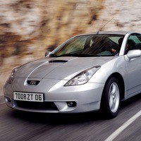 Велюровые коврики в салон Toyota Celica 7 T230 (Тойота Селика 7)
