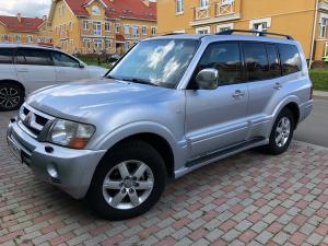 Велюровые коврики в салон Mitsubishi Pajero 3 (2000-2006) 