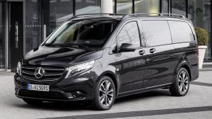 Коврики в салон Mercedes-Benz Vito (2003-2013) (3 ряда)с бортиком