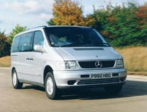 Коврики в салон Mercedes-Benz Vito 638 (Мерседес Вито 638) Перед