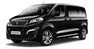 Коврики в салон Peugeot Traveller (2016- н.в.) 2й ряд с бортиком