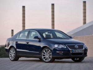 Коврики 3D LUX в салон Volkswagen Passat B6 (2006-2010) с бортиком